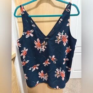 Cotton On: Floral V-Neck Sleeveless Top